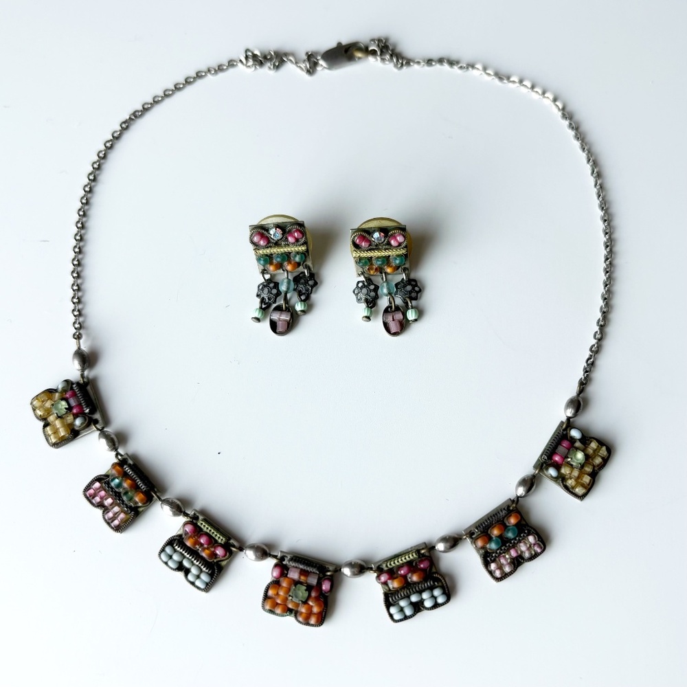 Ayala Bar Necklace & Earring Set